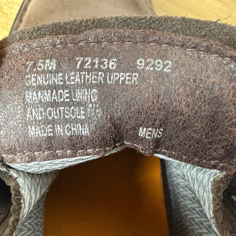 Timberland Chukka Boots Mens 7.5 Brown Waterproof Gore-Tex Leather Outdoor Cabin
